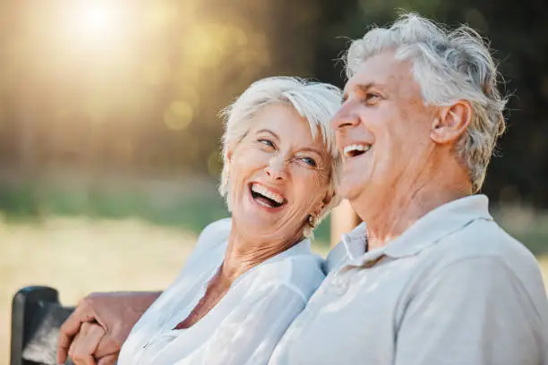 Happy couple enjoying life pain-free